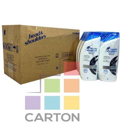 HEAD & SHOULDER HAIRFALL DEFENSE SHAMPOO 12*600ML